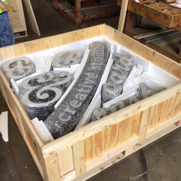 Neon Sign Crate